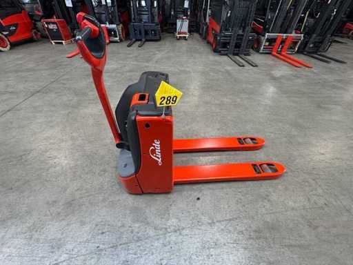 Serviciu 2021 + UVV 01/2027 Linde T16 LI-ION Litiu 1.600kg Furnică Furnică Platformă 3.059 ore