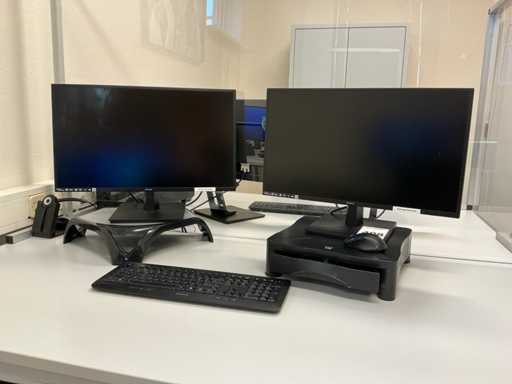 Sharkoon V100 Desktop with Monitor