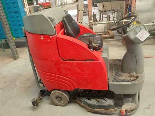 Industrial floor scrubber dryer