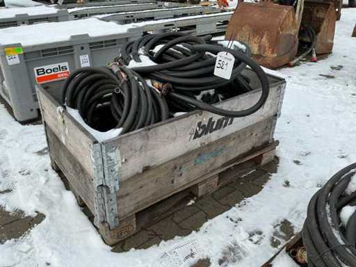 Batch of water / air hoses