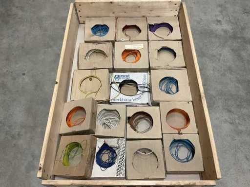Partij installatiedraad, 17 dozen