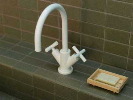 Dornbracht Tara Dummy Washwashin Faucet bianco opaco