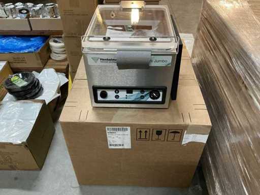 Model stołu Henkelman Vacuumbox mini ze stali nierdzewnej