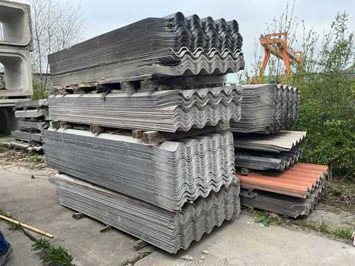Foile ondulate fără azbest div. Dimensiuni: 580m2