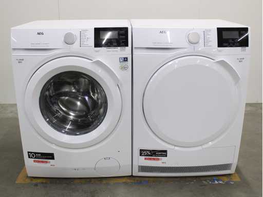 Seria AEG 6000 | Mașina de spălat Lavamat ProSense Technology & Seria AEG 6000 | Uscător de mașini Lavatherm ProSense Technology