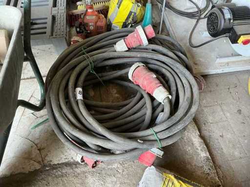 400v kabel met stekker (3x)