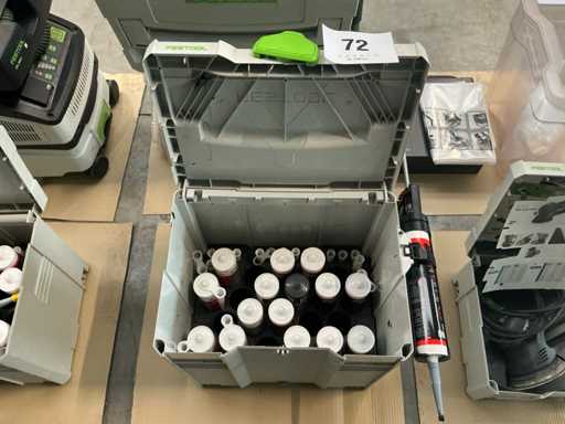 Partij siliconen met spuit