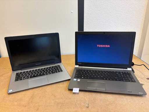 Overige voorraad van de laptop 2x