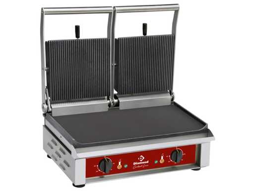 Diamond – DOPPELTER emaillierter Grillkontakt – Diamond CONTACTDG2/SN – Weitere Kochzubehörteile