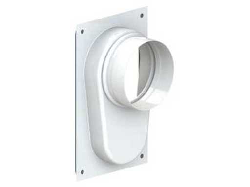 Cox Geelen Coxhybrid MV / CLV verloop 125mm Ventilatie aansluitplaat (10x)