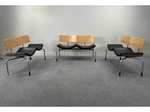 DAN classics - Waiting Room Chair (3x)