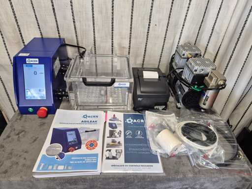 ACRN - AgiLeak A Tedopi E912 + E850 - Test di integrità della chiusura del contenitore Tedopi