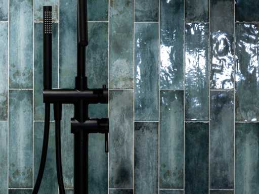 Wall tile 48m2 City Sage glossy 7.5x30cm