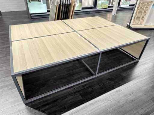 Presentatietafel voor vloerkleden (4x)