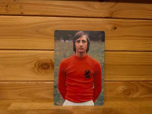 Metalen reclamebord 30x20cm