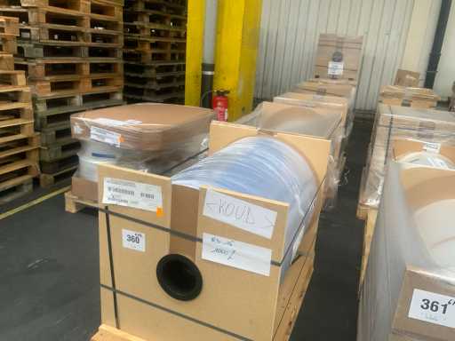 Rouleau de palette 50 microns film transparent (6x)