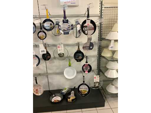 Diverse Pannen (11x) + glazen deksels (5x)