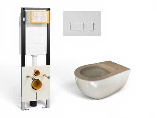 Wisa built-in reservoir with wall closet