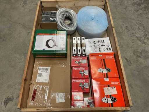 Batch of installation material