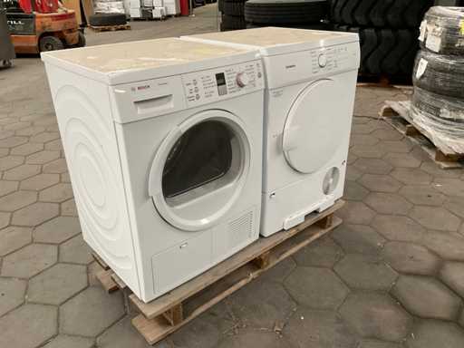 Wasmachine en droger