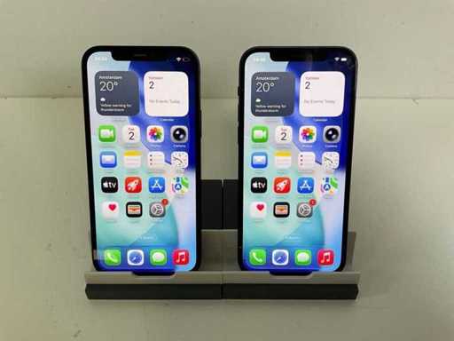 Apple iPhone 12 - 64GB - Nero (2x)