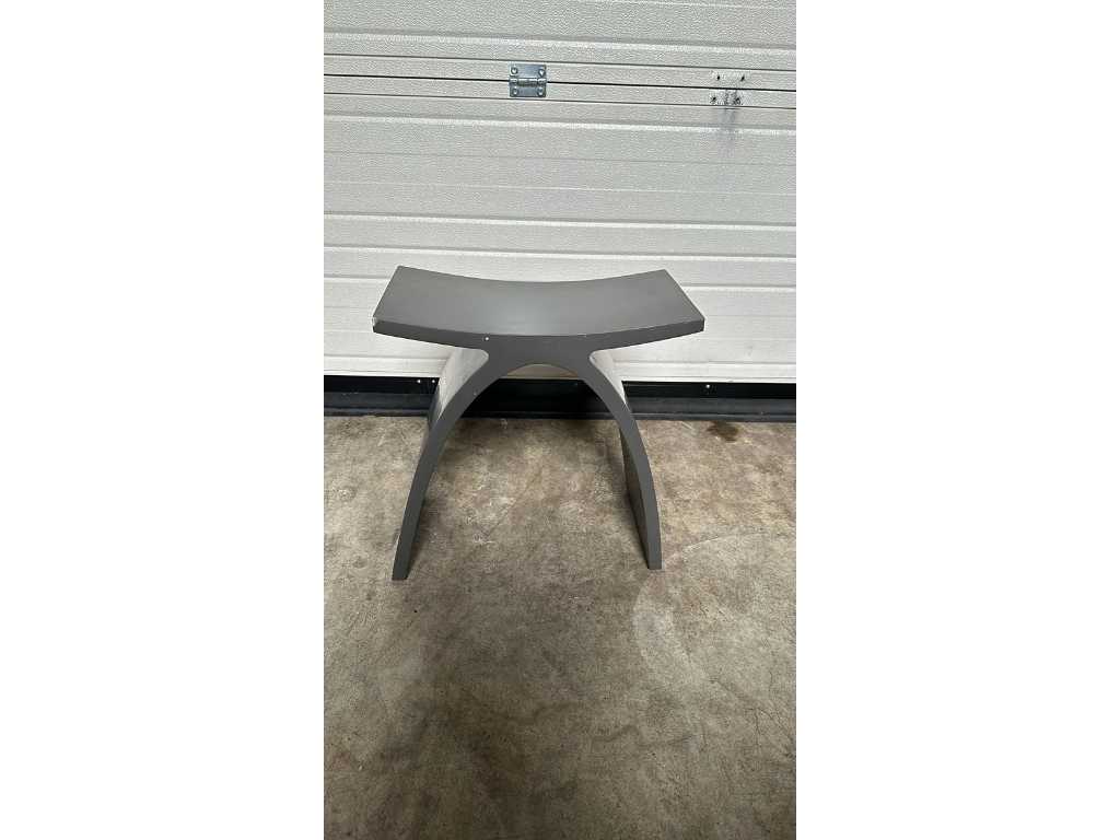 Shower Chair - Solid surface - Anthracite