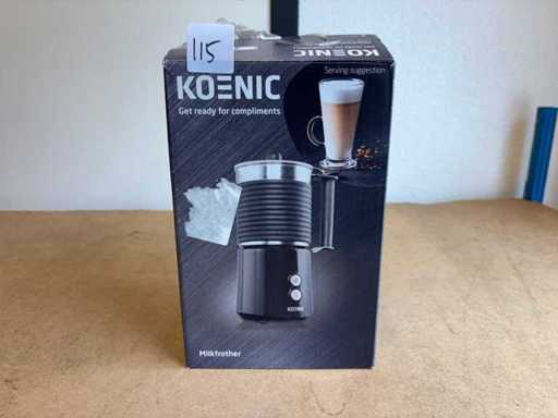 KOENIC KMF 5212 Melkopschuimer Zwart