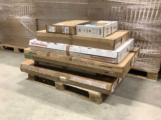 Pallet Televisie - 7 items