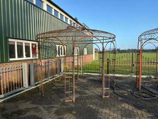 Fountain Pavilion and arbor