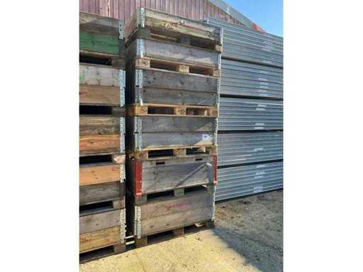 Diverse Palletringboxen/bakken (6x)