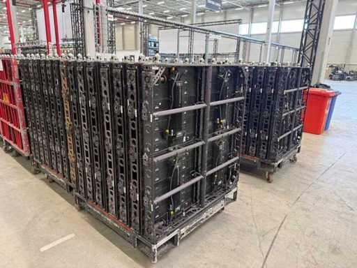 ROE MC 7H Dolly auf XL Touring-Rahmen mit Wagen (32 Stück x ROE MC7H + 2x Flybar/Cart)