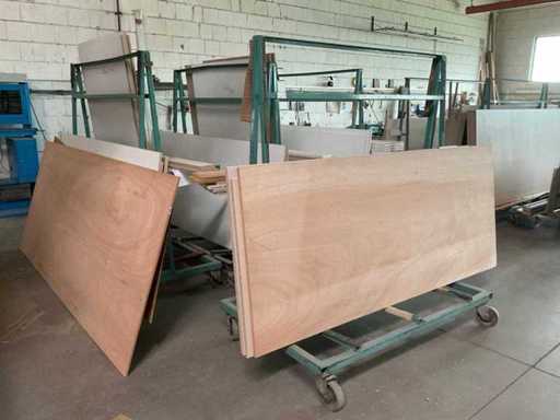 Glas-/Plattenwagen (4x)
