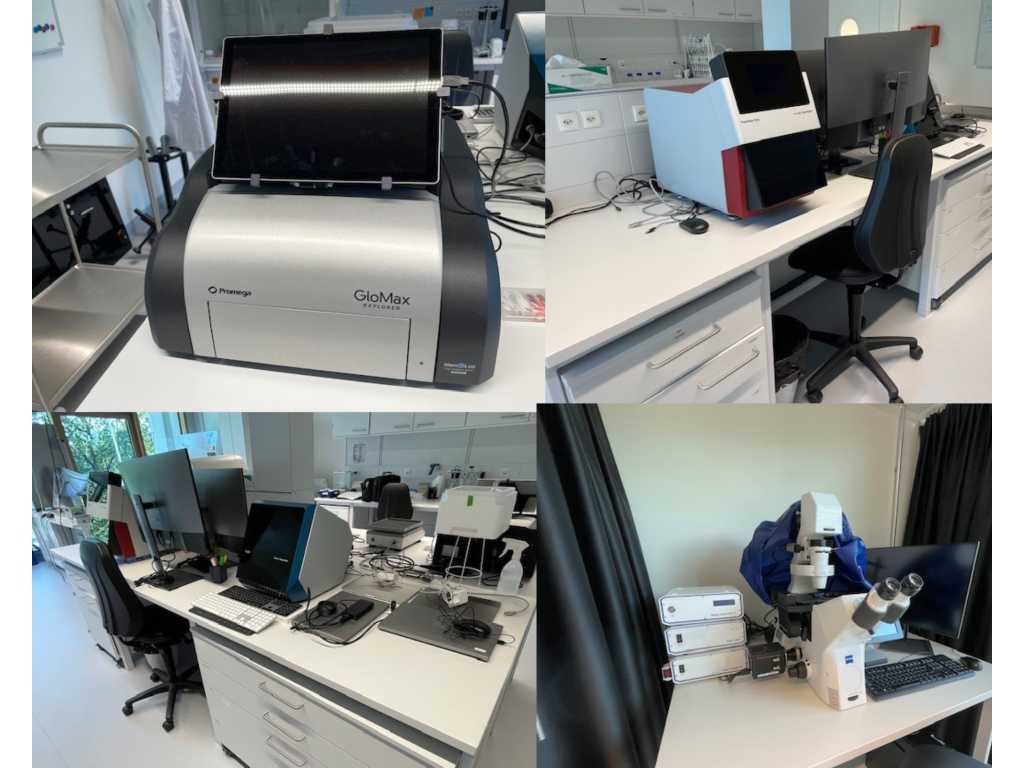State-of-the-art laboratory and analytical equipment of Konkursiten Invasight AG