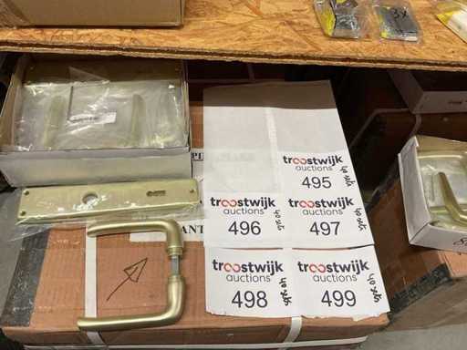 40 x Aluminium-Türgriffe