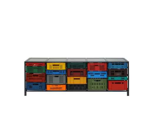 Lensvelt 5 Colonne "Mark van der Gronden" Armadio per casse