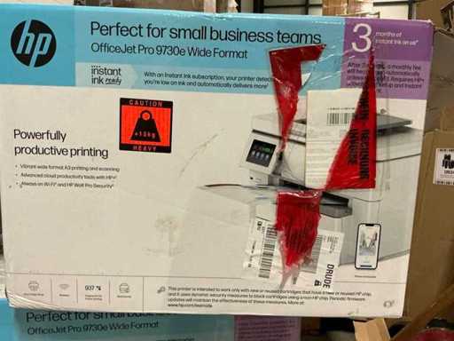 Imprimante grand format HP OfficeJet Pro 9730e