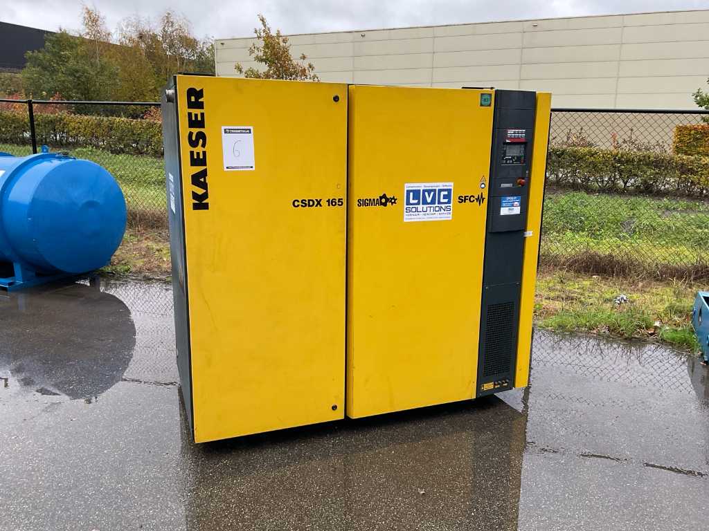 2013 Sprężarka śrubowa CSDX165 KAESER KOMPRESSOREN
