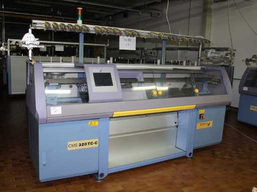 STOLL CMS 320 TC C Liniowa Maszyna Dziewiarska