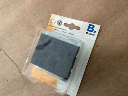 Interruttore Berker K1 antracite integrato, interruttore incrociato (48x)