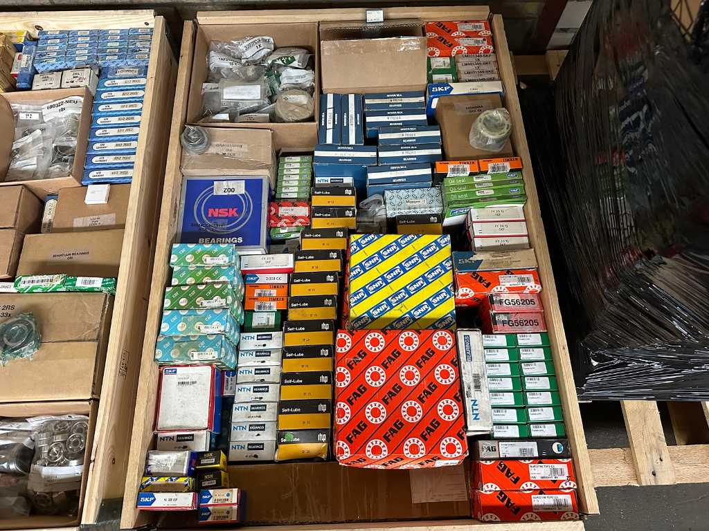 176kg (nett) bearings from FAG / SKF / NTN and more (B1324)