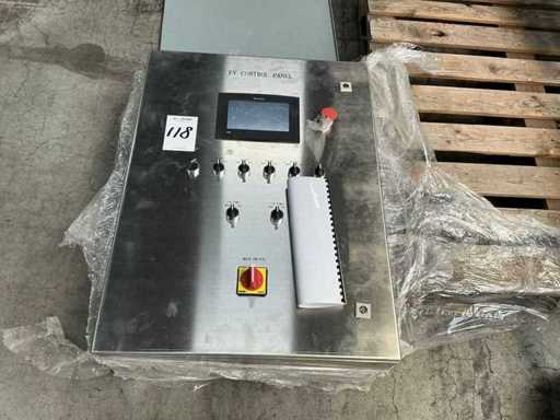 Fermentation control box with touch screen
