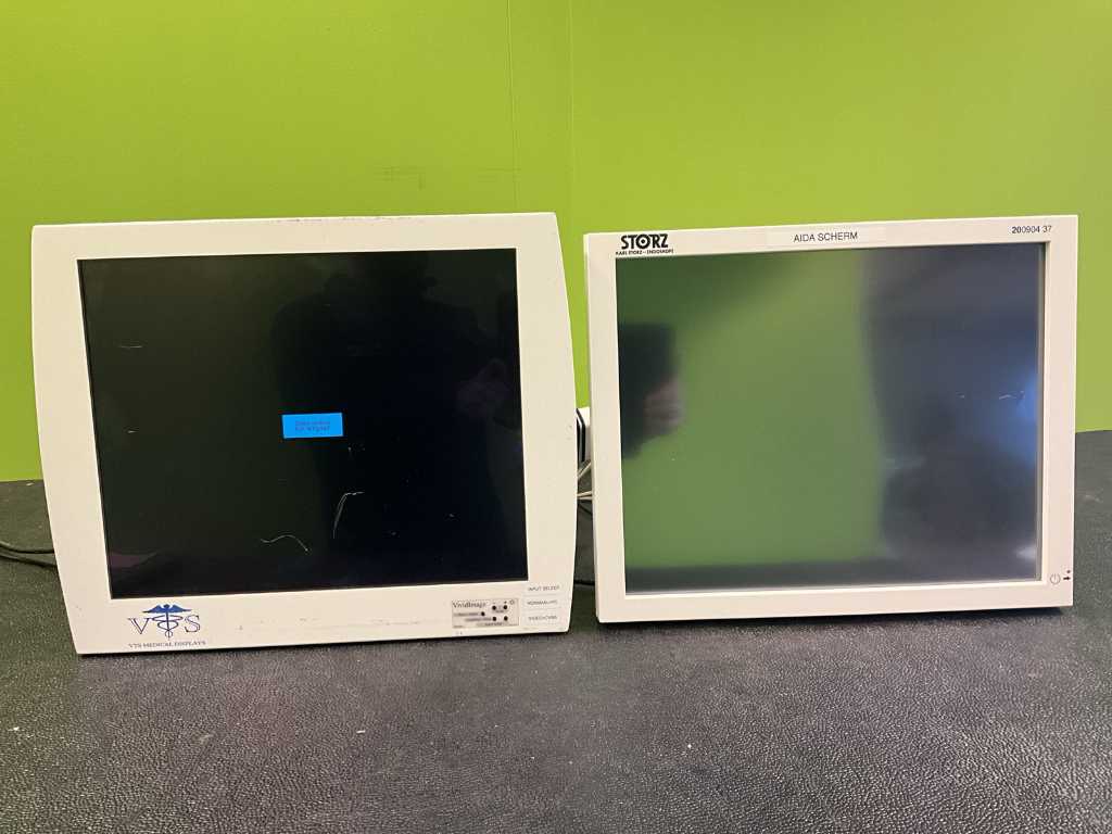 VTS-18-D0003 Monitor + Storz 200904 Touchscreen Monitor