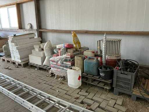 Diverse bouwmaterialen