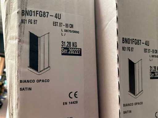 Mur de douche Novellini BN01FG87-4U (3x)