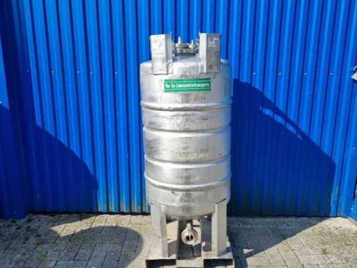 1997 Umformtechnik HAUSACH GmbH Pressure Vessel / Transport Container 250L Stainless Steel Pressure Vessel / Transport Tank AISI304