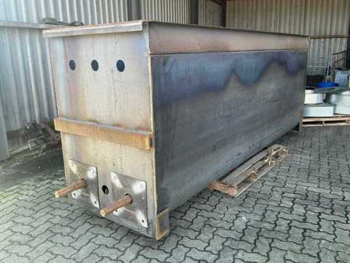 Stalen Mengbak 375cm