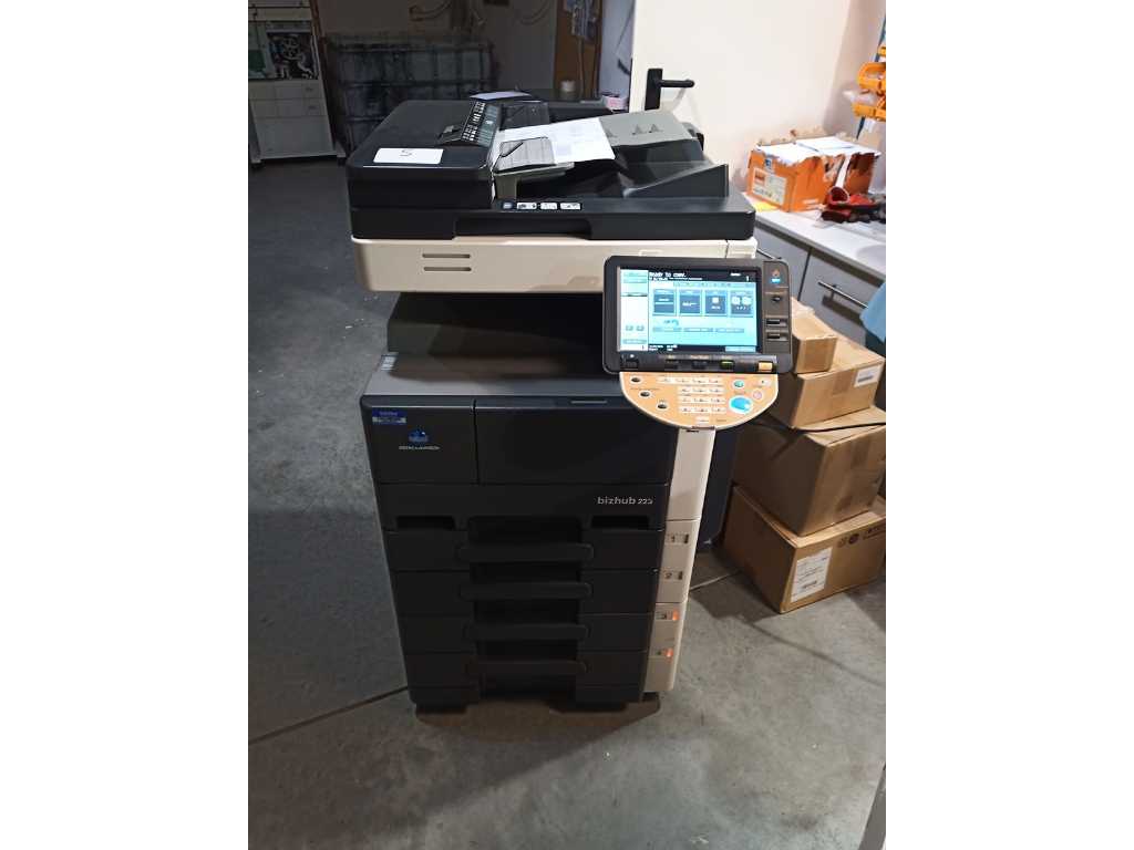 Konica Minolta BizHub 223  Black & White Multifunction Printer