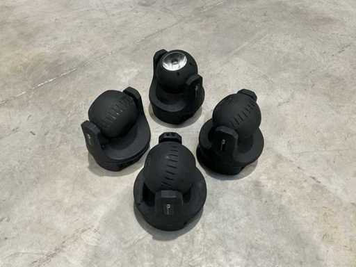 Fos Pico straal LED LED-bewegende kop (4x)