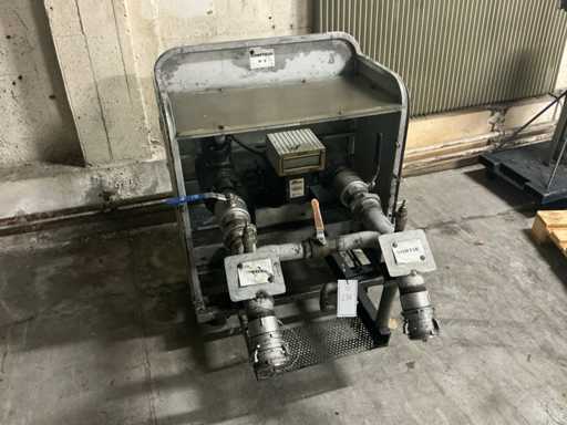 Pompe de distribution avec compteur volumétrique