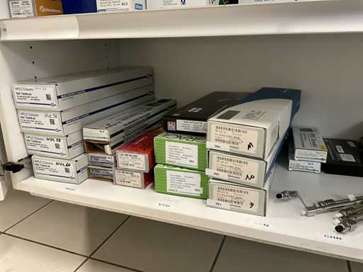 Fascio di colonne HPLC